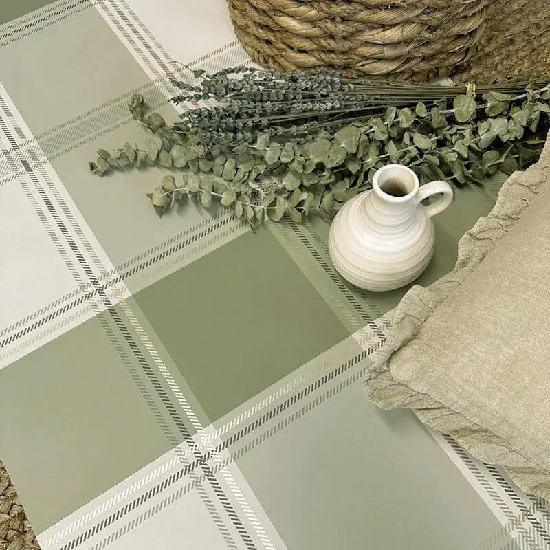 2305 Bramble Check Green Wallpaper by Belgravia