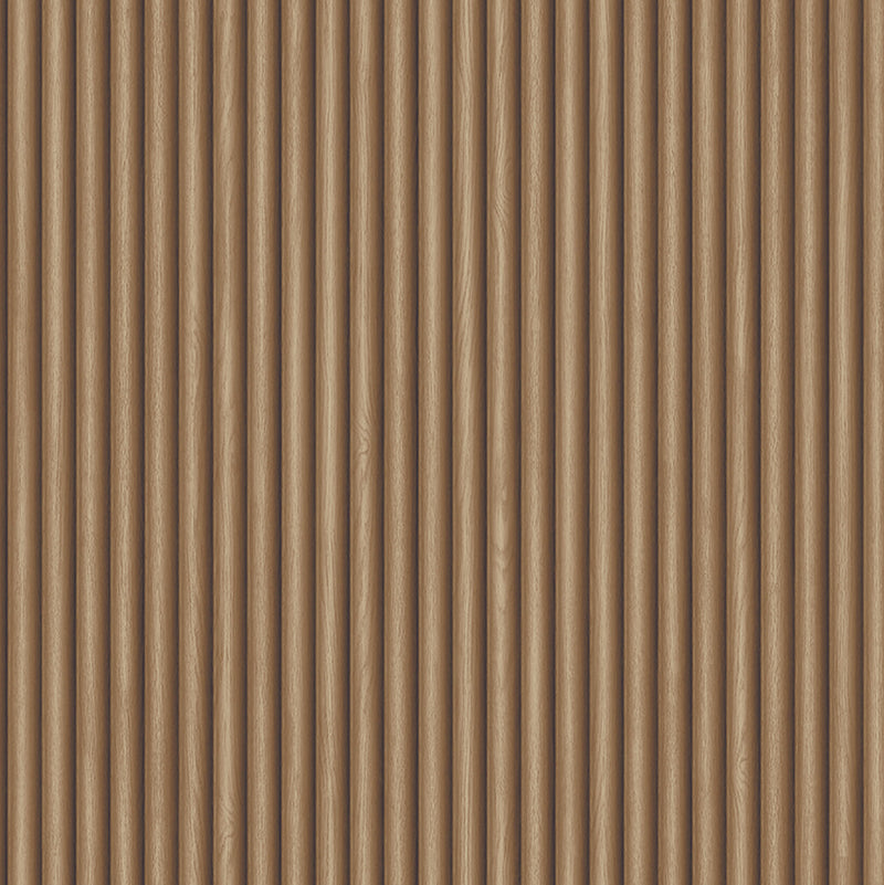 2323 Ribbed Wood Walnut Wallpaper by Belgravia