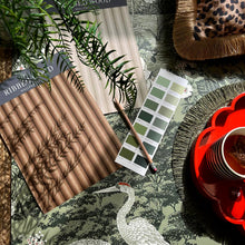 2323 Ribbed Wood Walnut Wallpaper by Belgravia
