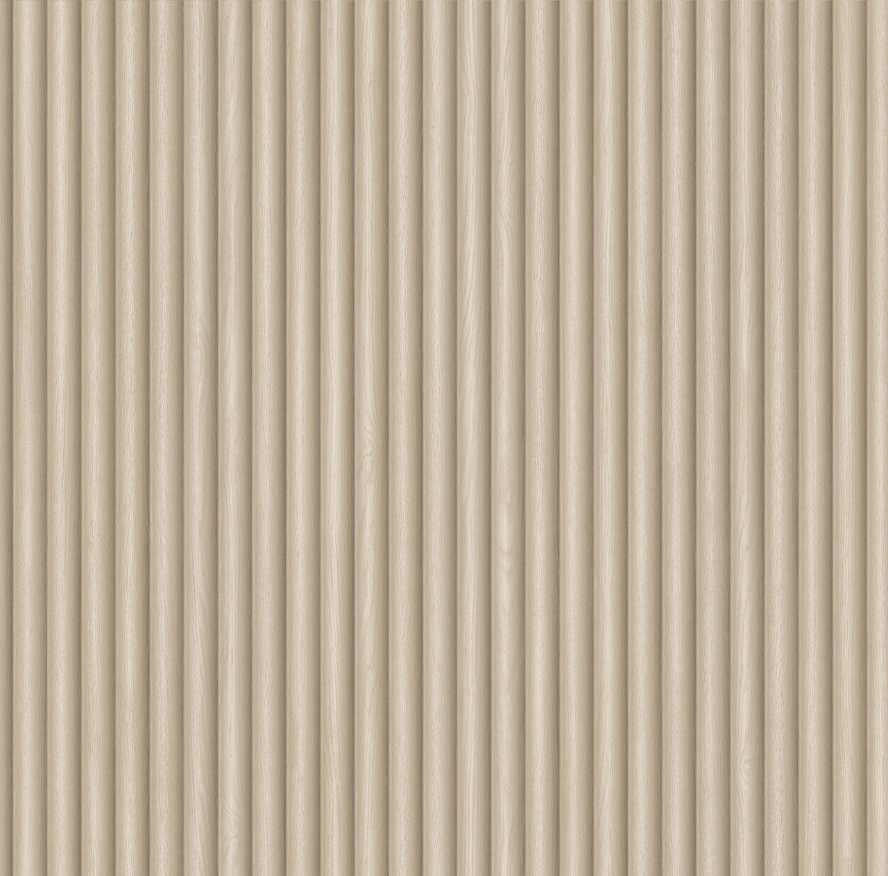 2324 Ribbed Wood Cream Wallpaper by Belgravia