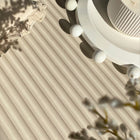 2324 Ribbed Wood Cream Wallpaper by Belgravia