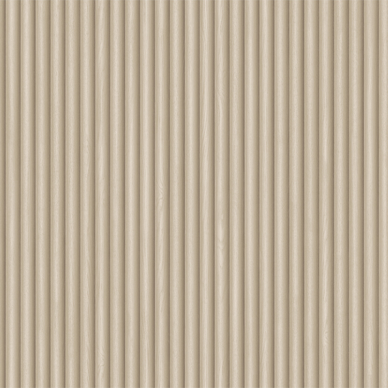 2324 Ribbed Wood Cream Wallpaper by Belgravia