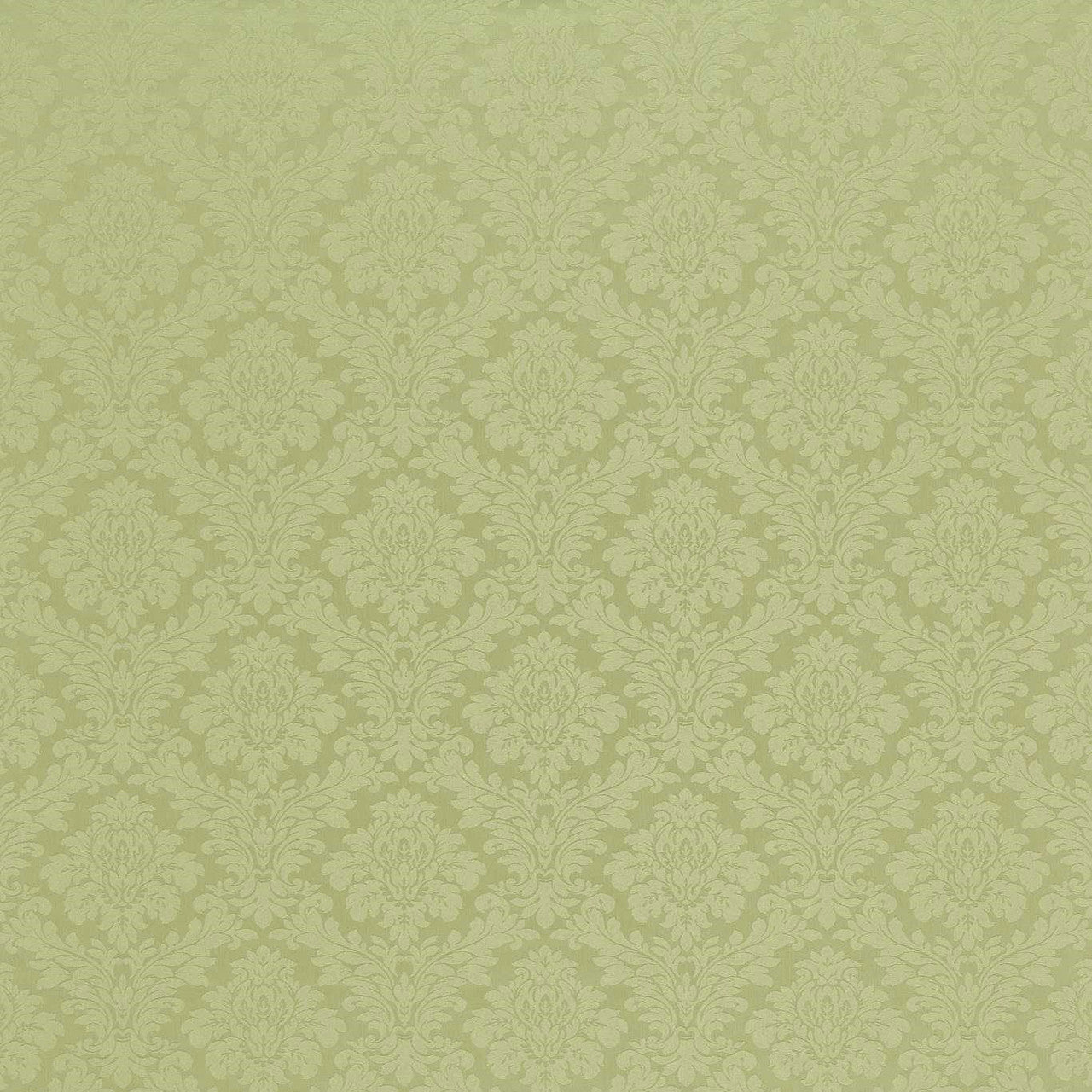232610 Lymington Damasks and Stripes Willow Fabric by Sanderson