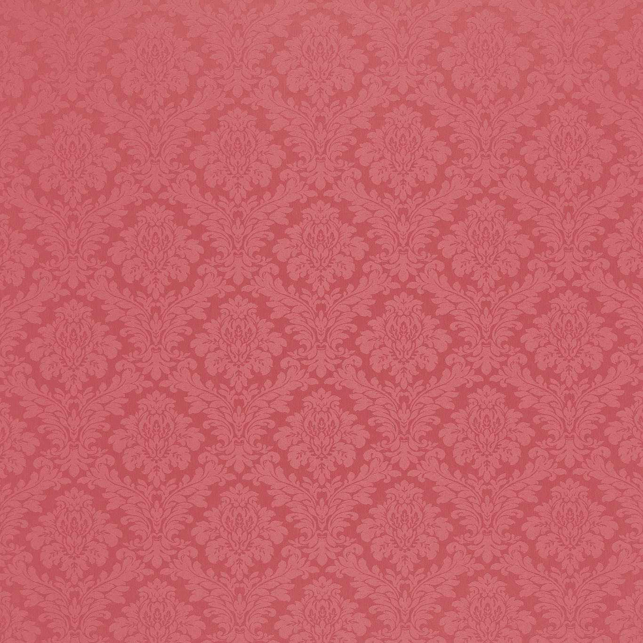 232617 Lymington Damasks and Stripes Rose Fabric by Sanderson