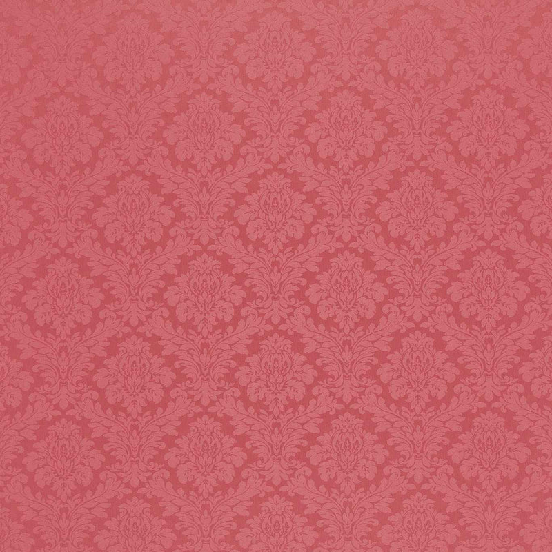 232617 Lymington Damasks and Stripes Rose Fabric by Sanderson
