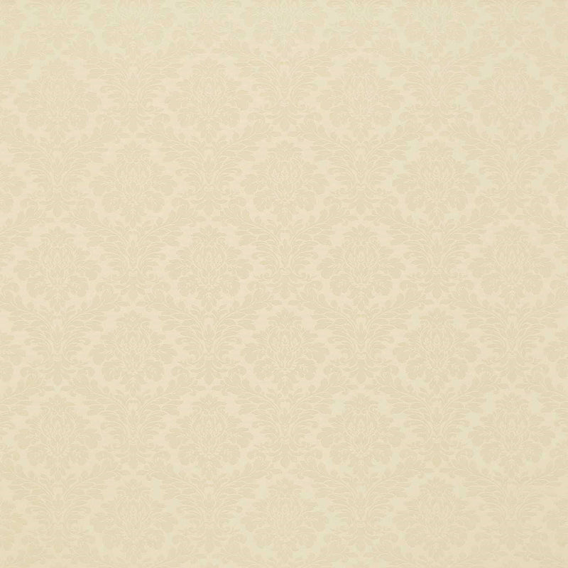 232626 Lymington Damasks and Stripes White Clay Fabric by Sanderson