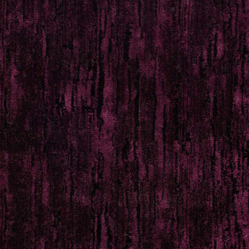 232929 Icaria and Boho Velvets Blackcurrant Fabric by Sanderson