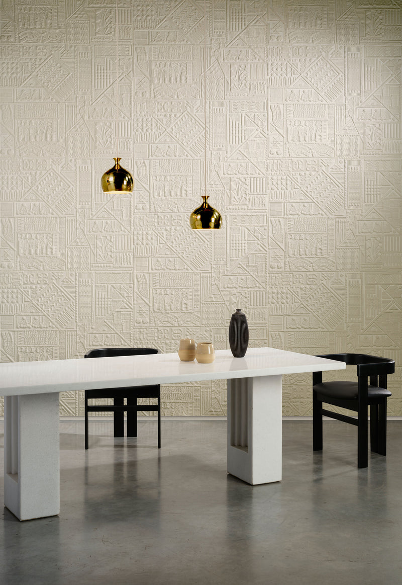 23402 Amarna Bone Memphis Wallpaper by Arte