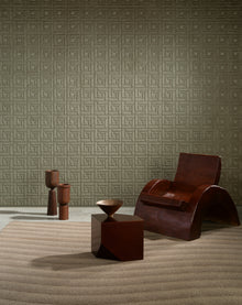 23411 Sakkara Graphite Memphis Wallpaper by Arte