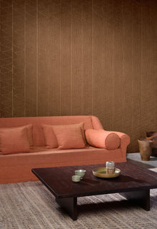 23430 Siwa Chestnut Memphis Wallpaper by Arte
