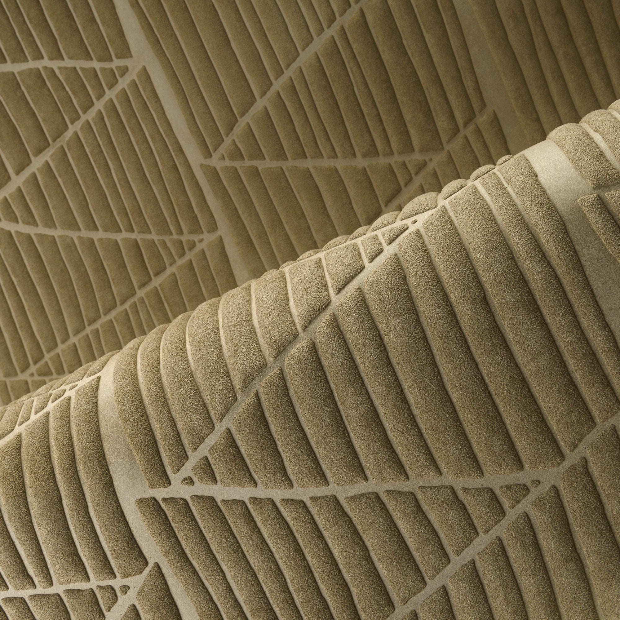 23432 Siwa Khaki Memphis Wallpaper by Arte