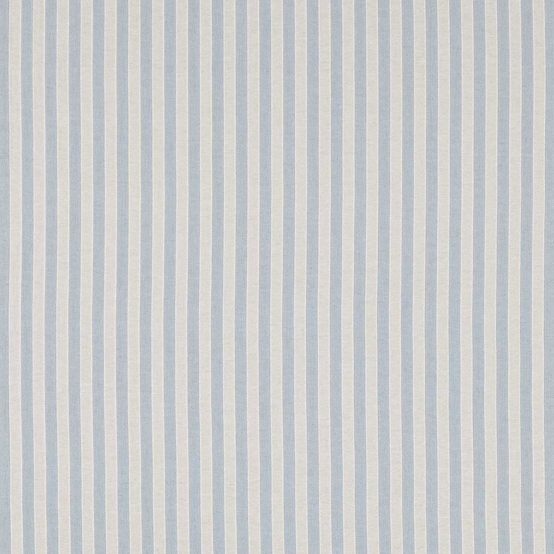 234356 Sorilla Stripe Lymington Damasks and Stripes Delft/Linen Fabric by Sanderson