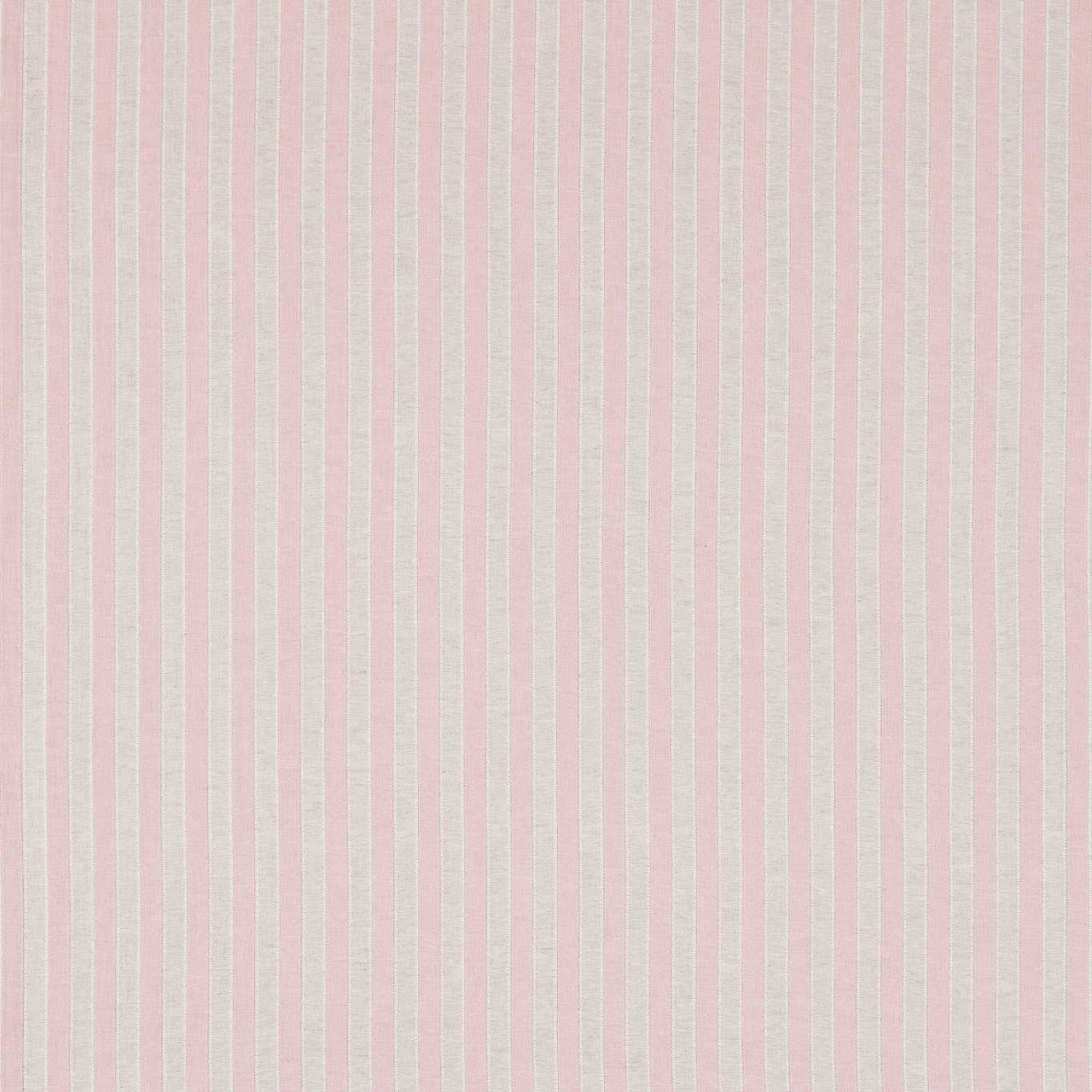 234359 Sorilla Stripe Lymington Damasks and Stripes Shell Pink Linen Fabric by Sanderson