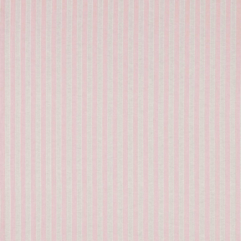 234359 Sorilla Stripe Lymington Damasks and Stripes Shell Pink Linen Fabric by Sanderson