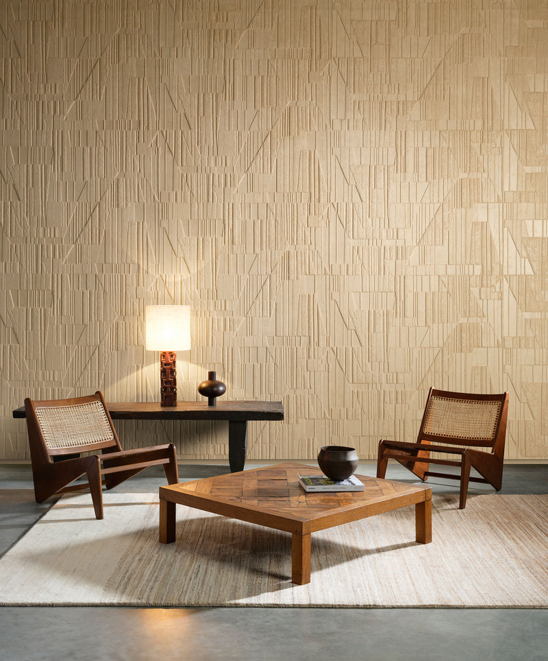 23441 Abydos Biscuit Memphis Wallpaper by Arte