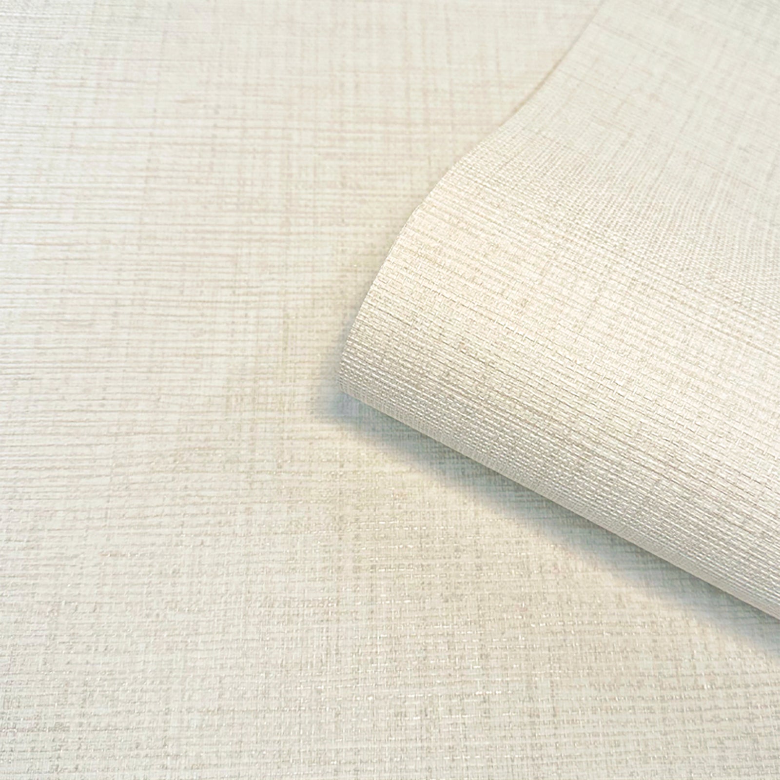 GB 2345 Grasscloth Texture Cream Wallpaper by Belgravia