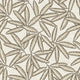 Grasscloth Leaf Cream Wallpaper by Belgravia
