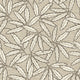 Grasscloth Leaf Beige Wallpaper by Belgravia