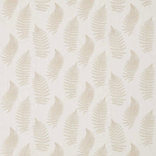 235607 Fern Embroidery Country Woodland Ivory Fabric by Sanderson