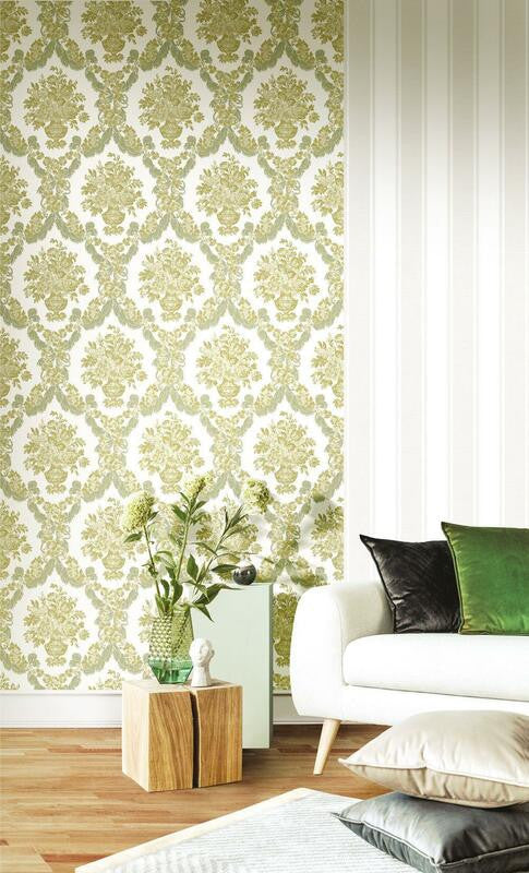 23622 Italian Classics 4 Damask Wallpaper by Galerie