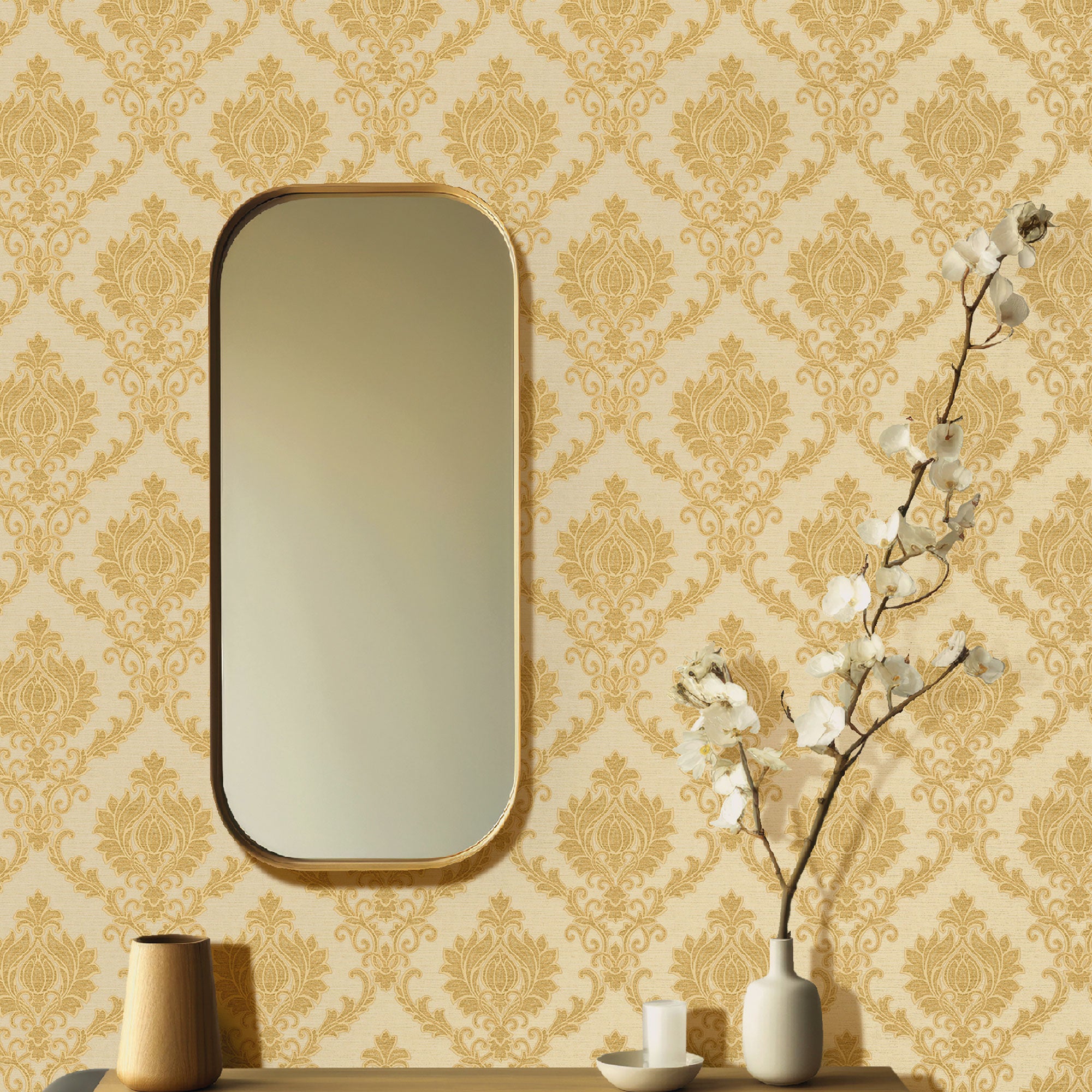 23642 Damasco The Classic Italian Collection Wallpaper By Galerie