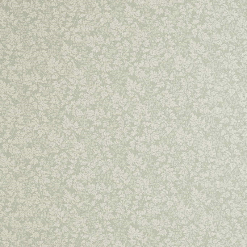 236461 Spring Leaves Country Woodland Fennel Fabric by Sanderson
