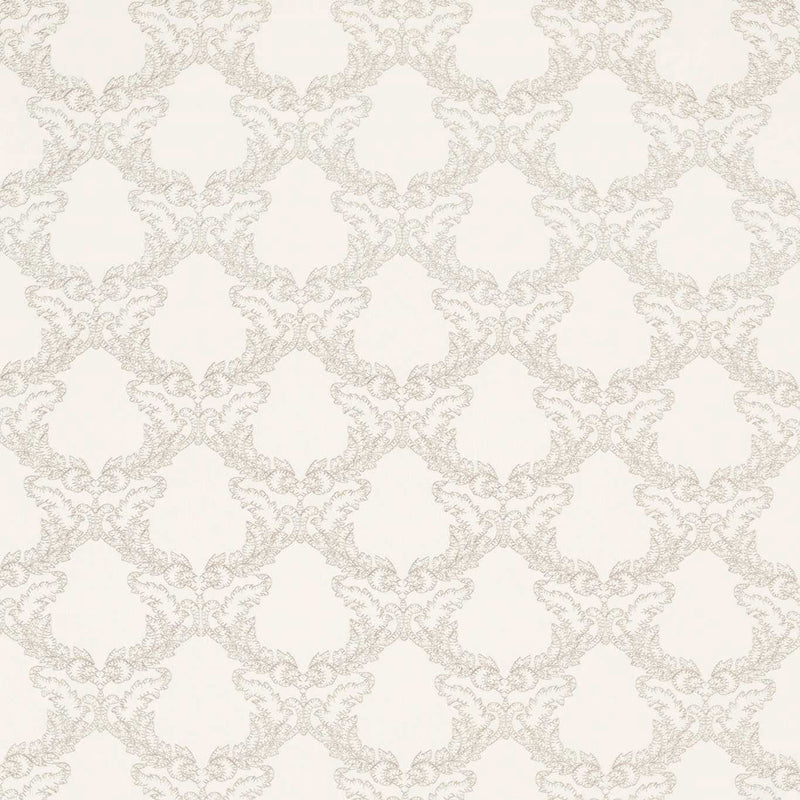 236470 Gunnersbury Country Woodland Stone Fabric by Sanderson