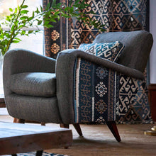 236518 Brunswick Archive IV The Collector Indigo Fabric by Morris & Co