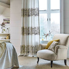 236555 Pressed Flowers Embleton Bay Sable/Corn Fabric by Sanderson