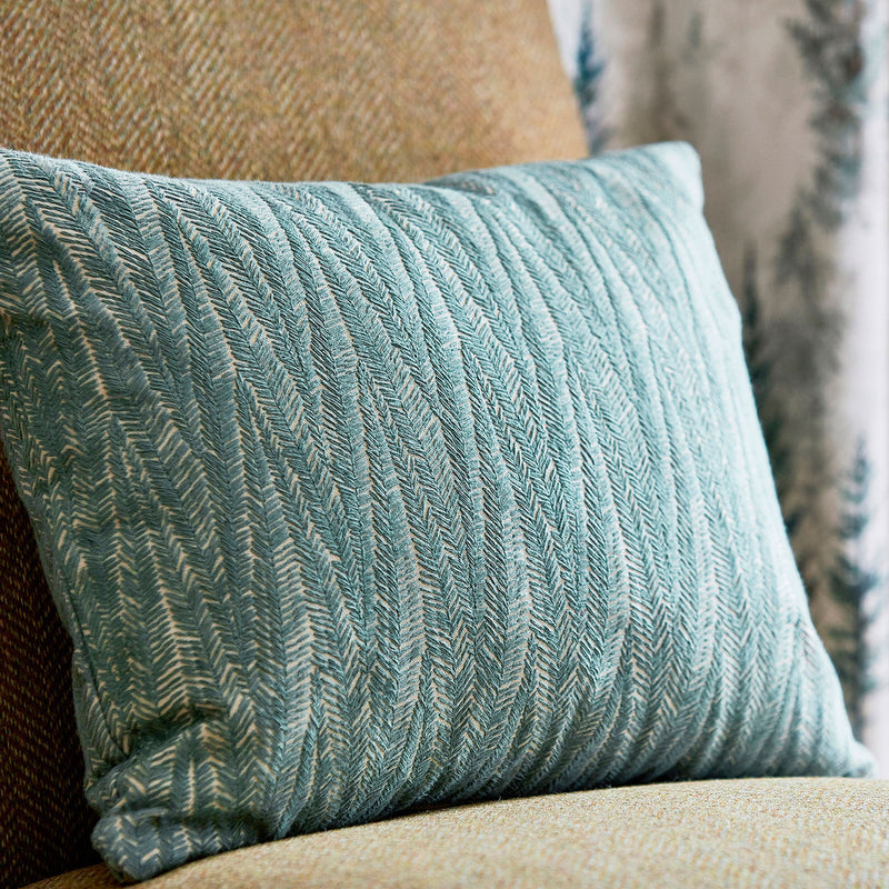 236731 Beckett Elysian Blue Clay Fabric by Sanderson