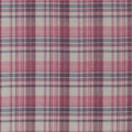 Bryndle Check Islay Wools Mulberry/Fig Fabric by Sanderson