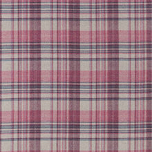 236736 Bryndle Check Islay Wools Mulberry/Fig Fabric by Sanderson