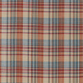 Bryndle Check Islay Wools Russet/Amber Fabric by Sanderson