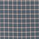Fenton Check Islay Wools Teal Fabric by Sanderson