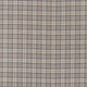 Fenton Check Islay Wools Grey/Cinnamon Fabric by Sanderson