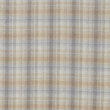 236746 Samphrey Check Islay Wools Silver/Grey Fabric by Sanderson