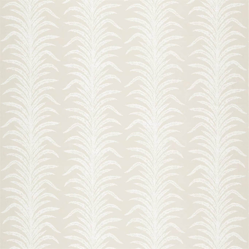 236769 Tree Fern Weave Glasshouse Orchid White Fabric by Sanderson