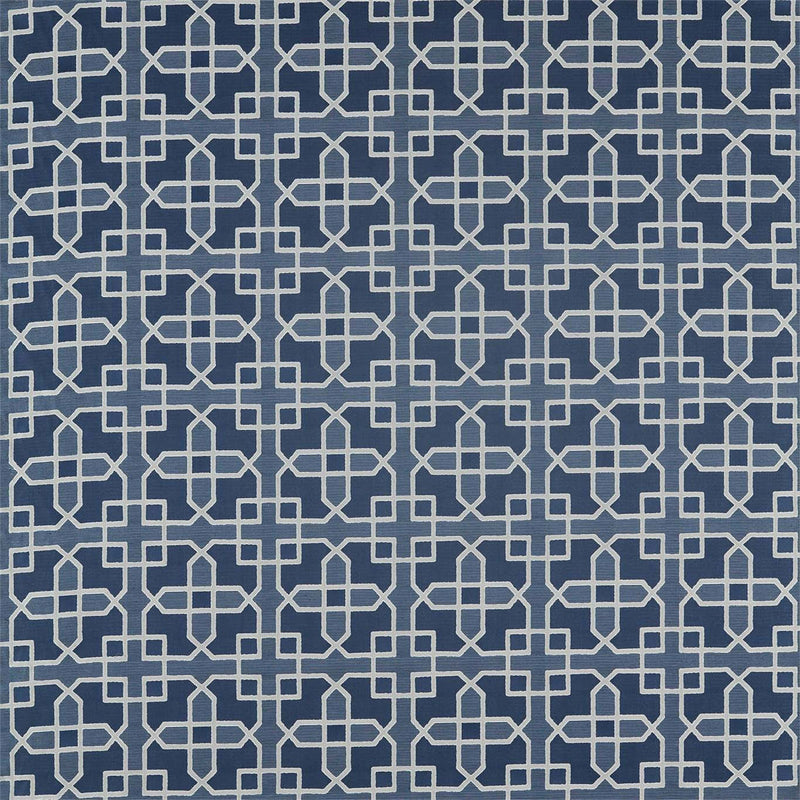 236770 Hampton Weave Glasshouse Indigo Fabric by Sanderson