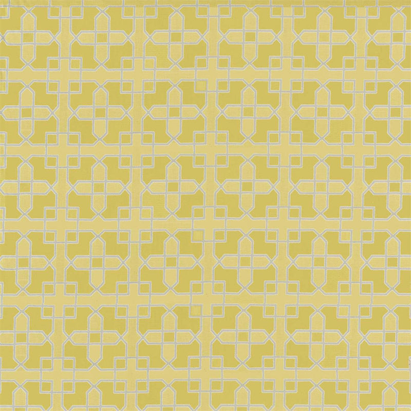236772 Hampton Weave Glasshouse Mimosa Fabric by Sanderson