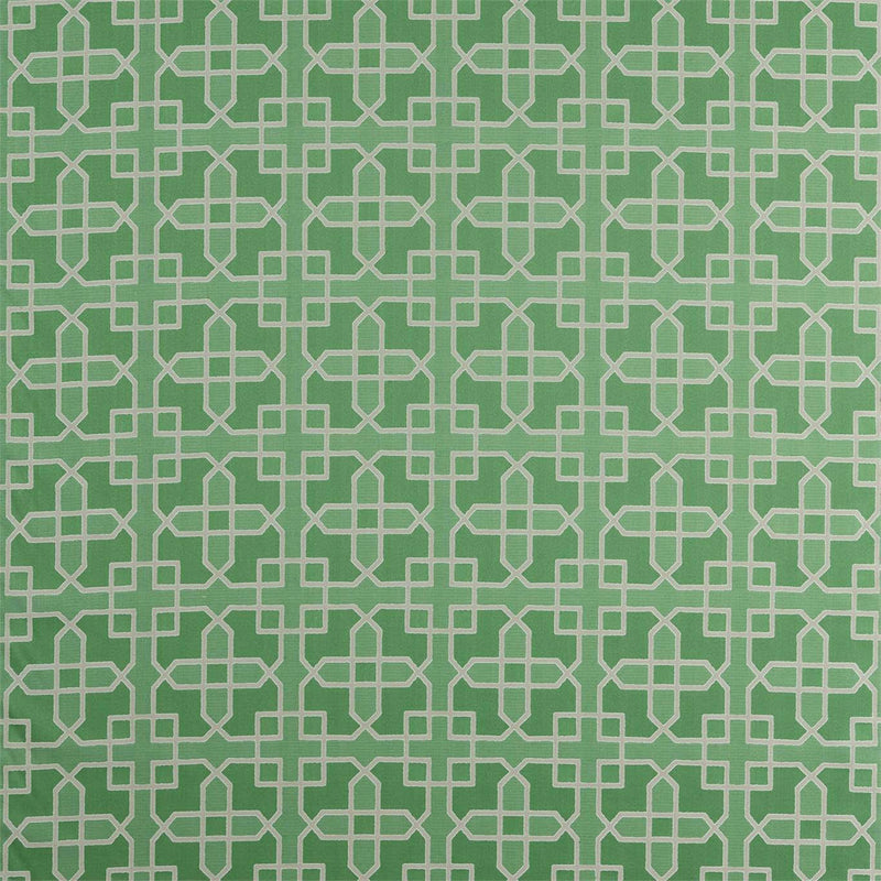 236773 Hampton Weave Glasshouse Botanical Green Fabric by Sanderson
