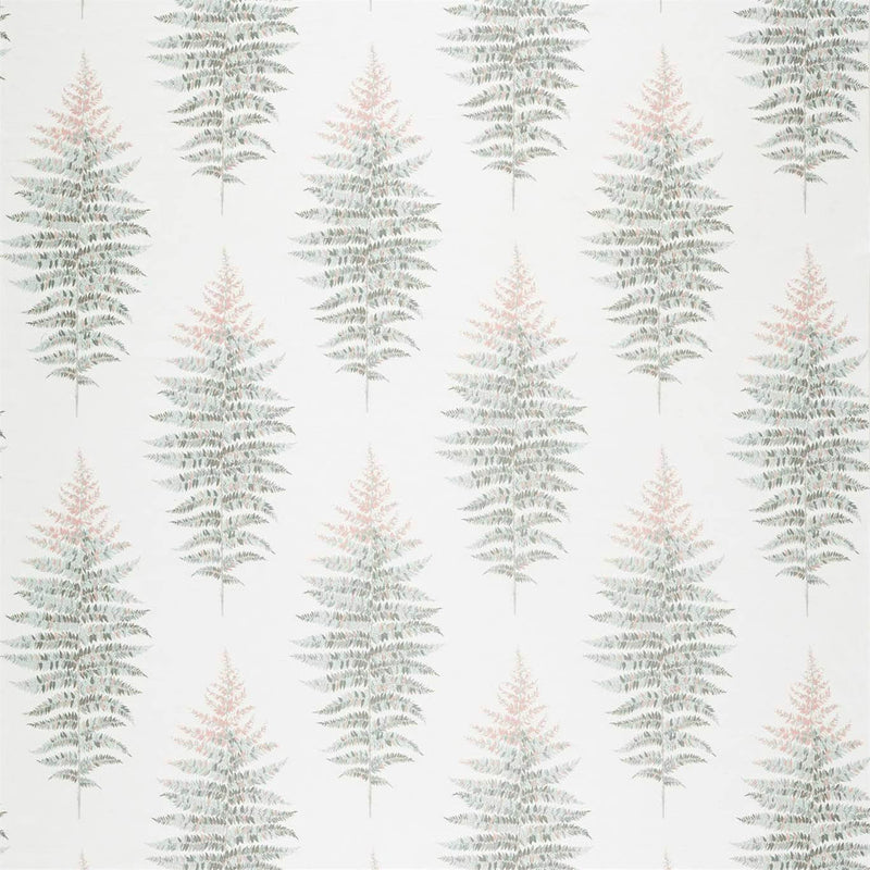 236779 Fernery Weave Glasshouse Orchid Grey Fabric by Sanderson