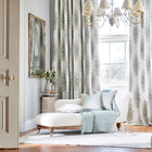 236779 Fernery Weave Glasshouse Orchid Grey Fabric by Sanderson