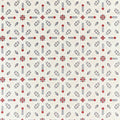 Brophy Embroidery Melsetter Indigo Fabric by Morris & Co