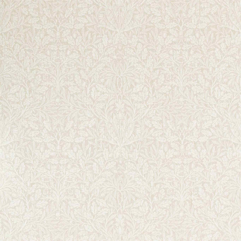 236829 Morris Acorn Lethaby Weaves Chalk Fabric by Morris & Co