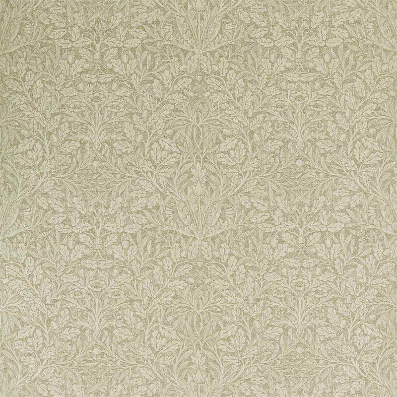 236830 Morris Acorn Lethaby Weaves Moss Fabric by Morris & Co