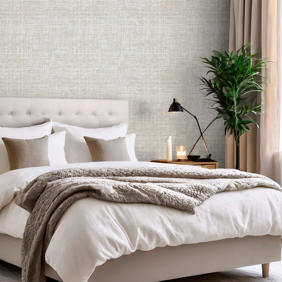 2368 Rowen Cream Wallpaper by Belgravia - room