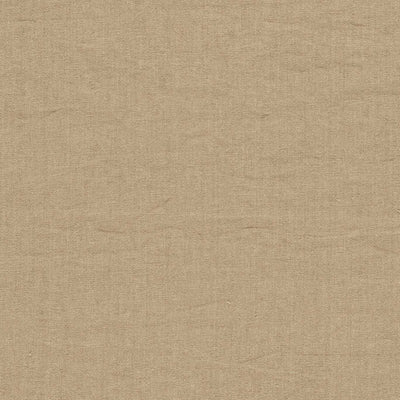 Rue Linen Truffle Fabric by Sanderson