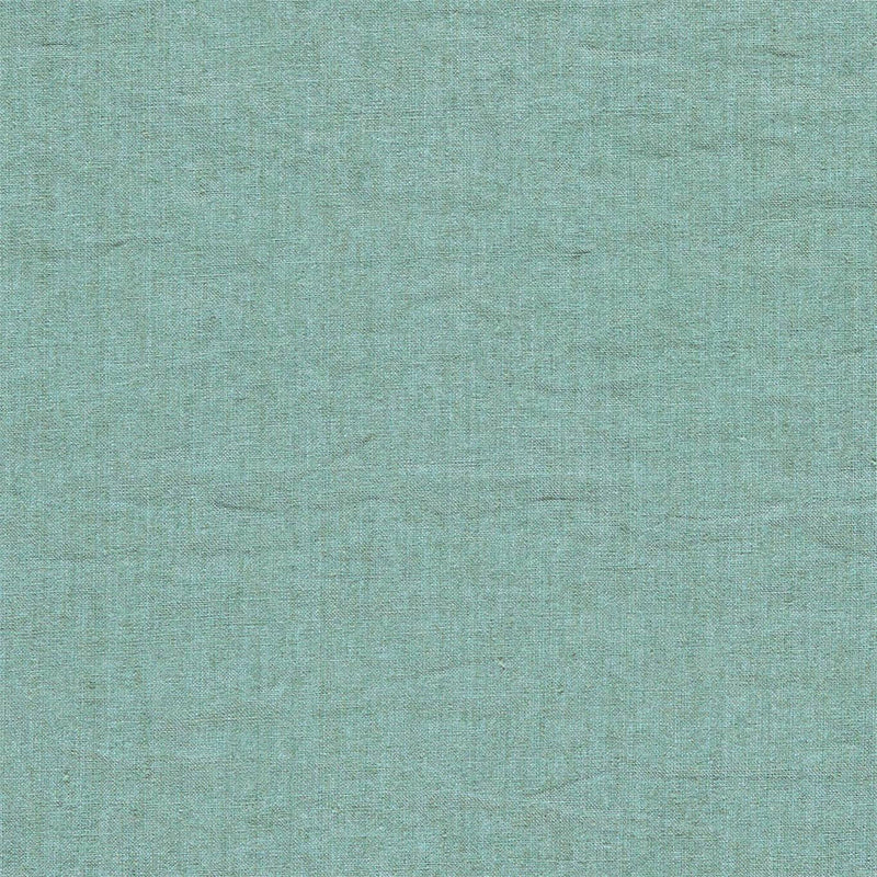 237056 Rue Linen Duck Egg Fabric by Sanderson