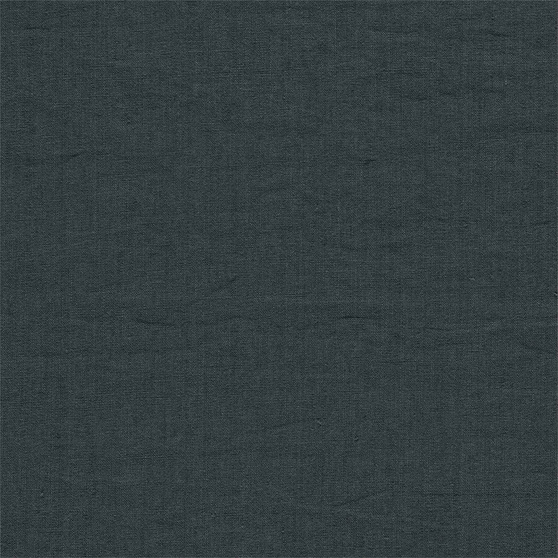 237062 Rue Linen Slate Fabric by Sanderson