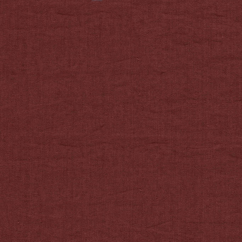 237063 Rue Linen Wine Fabric by Sanderson